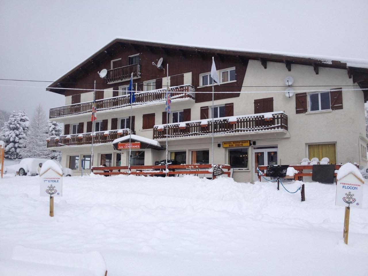 Hotel Les Gentianes La Morte 外观 照片